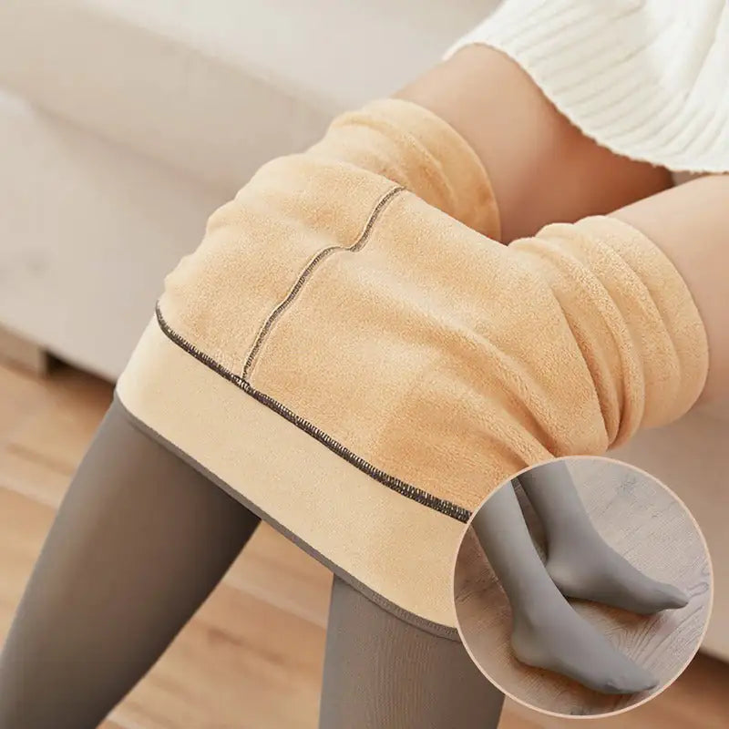 Translucent Fleece Lined Fall & Winter Pantyhose