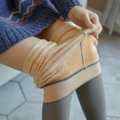 Translucent Fleece Lined Fall & Winter Pantyhose