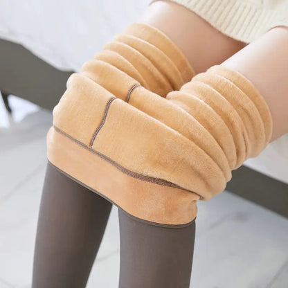 Translucent Fleece Lined Fall & Winter Pantyhose