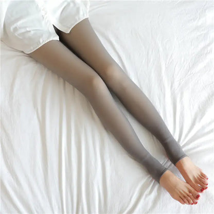 Translucent Fleece Lined Fall & Winter Pantyhose