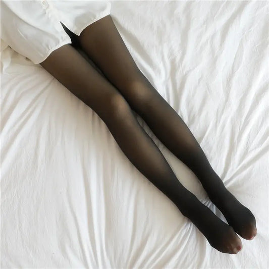 Translucent Fleece Lined Fall & Winter Pantyhose
